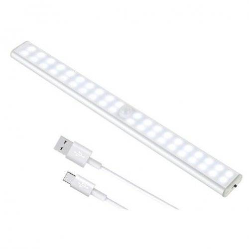 Univerzální magnetické LED osvětlení s pohybovým senzorem, s integrovanou baterií