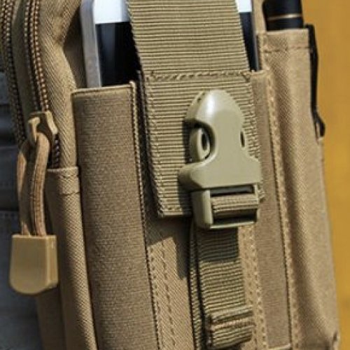 Vojenská, mořská zelená pásová taška, ledvinka