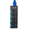 4portový USB rozbočovač s vypínači