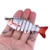 Vícedílný wobbler, umělá nástraha, 5 cm