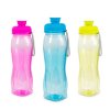 Sportovní láhev – plastová, průhledná – 750 ml, 3 barvy