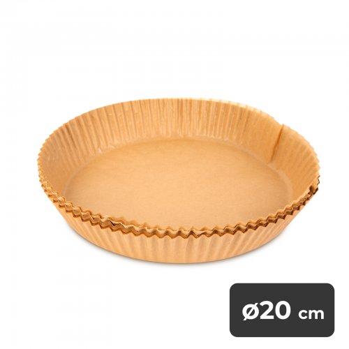 Papír na pečení do horkovzdušné fritézy – kruh – 20 cm – 50 ks / balení