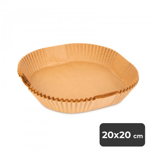 Papír na pečení do horkovzdušné fritézy – čtverec – 20 cm – 50 ks / balení