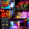 Chytrý světelný řetěz - USB - 66 RGB LED - 10 m - Bluetooth