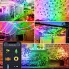 Chytrý světelný řetěz - USB - 66 RGB LED - 10 m - Bluetooth