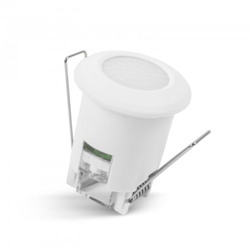 Vestavěný pohybový senzor - 360° - max 6 m - max 800 W - IP20 - bílý