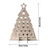 Adventní kalendář ve tvaru vánočního stromku pro dospělé