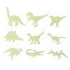 Světelná nástěnná dekorace s motivem dinosaura (9 ks)