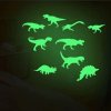Světelná nástěnná dekorace s motivem dinosaura (9 ks)