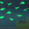 Světelná nástěnná dekorace s motivem dinosaura (9 ks)