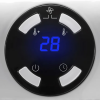 Mini nástěnný ohřívač s LCD displejem a regulací teploty