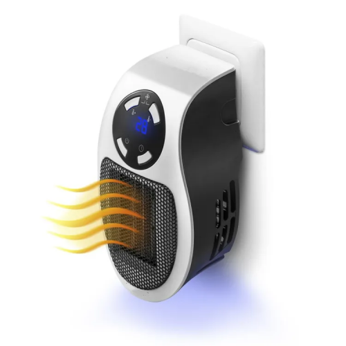 Mini nástěnný ohřívač s LCD displejem a regulací teploty