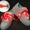 Světelná LED šňůrka na boty Červená