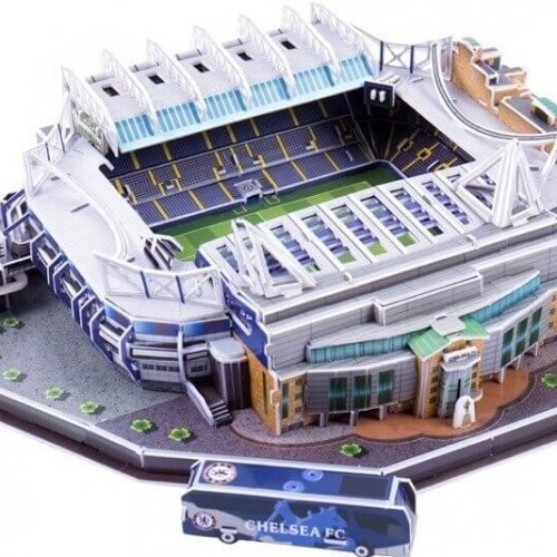 3D Puzzle stadionu Stamford Bridge (Chelsea)