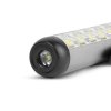 LED svítilna – režim pracovní lampy – 400 mAh akumulátor – XPE + SMD LED – 500 lm – IP55 – stříbrná