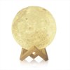 Stolní lampa, měsíční lampa, kulatá lampa, dekorační lampa