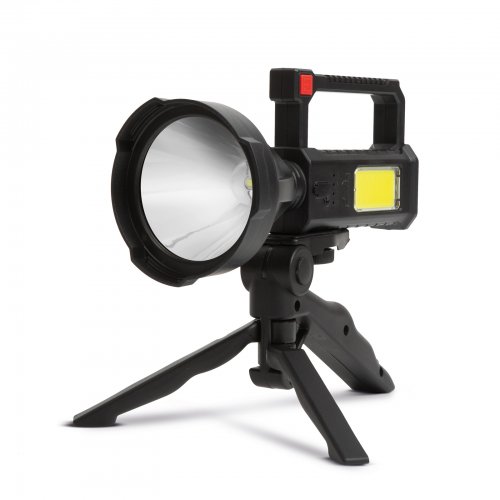 Multifunkční lampa – pracovní režim světla – vestavěný stativ, akumulátor – 580 lm