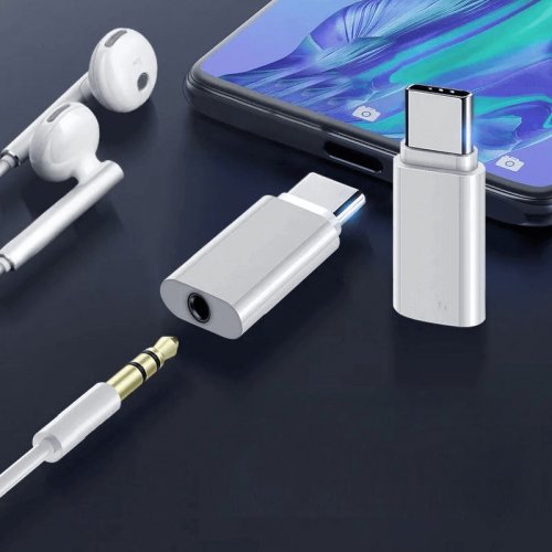 Adaptér USB C na 3.5 mm Jack