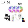 WIFI RGB LED set s dálkovým ovládáním, 15 m