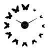 Moderní nástěnné hodiny motýl