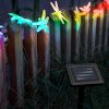 LED solární světelný řetěz – vážka – 2 m – 10 barevných LED