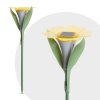 Zápichovací solární květ - 3 barvy - 30 x 10 cm - bílá LED
