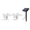 LED solární světelný řetěz – motýl – 2 m – 10 barevných LED