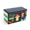 LED solární lampa – 3 ks hub – teplá bílá