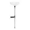 Solární medúza z optických vláken – 80 cm – barevné LED