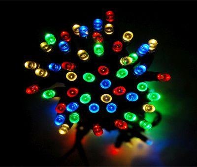 Vánoční řetěz 240 LED v různých barvách