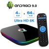 Q Plus Pro - Android TV Box, Facebook, Youtube, Netflix aplikace, 4 GB RAM + 32 GB ROM