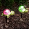 Zápichové solární světlo – více druhů – bílá LED – 10 x 6 x 15 cm