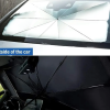 Stínicí deštník na auto, kryt na čelní sklo