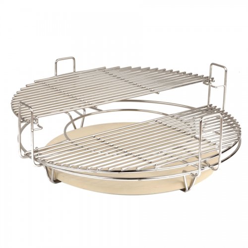 M grilovací roštový systém + deflektor / nepřímý pečicí kámen