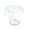 Odměrka ve tvaru poháru – 1 l – plast – 19 x 11,5 x 14 cm