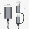 2 v 1 USB převodníkový kabel