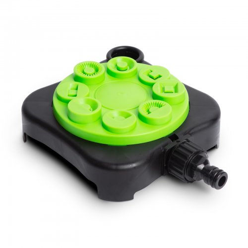 8 v 1 zapichovací zavlažovací hlava – plast – 20 x 14,5 x 5 cm