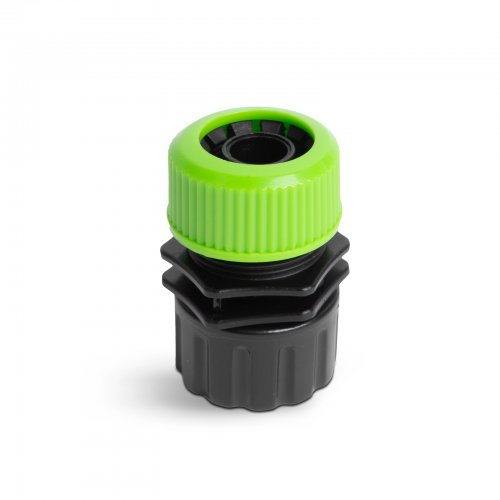 Hadicová spojka ke kohoutku - ke 3/4" kohoutku, 1/2" hadici - plast