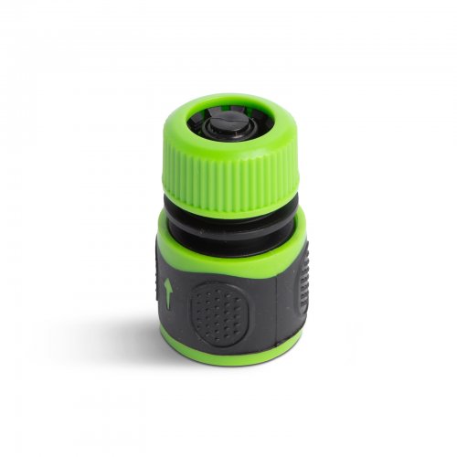 Hadicí spojka – k 1/2" hadici – pogumovaná – 5,5 x 3,6 x 3,6 cm