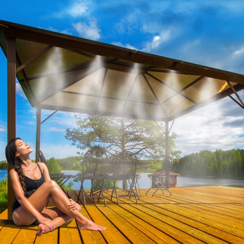 Parní brána – 10 m – 10 ks trysek