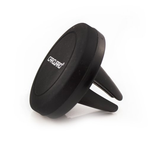 Magnetický držák na telefon, do ventilační mřížky – černý