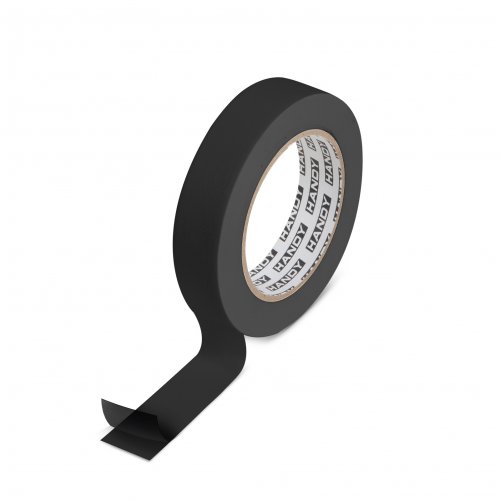 Montážní páska – oboustranná pěna – do exteriéru – černá – 5 m x 19 mm