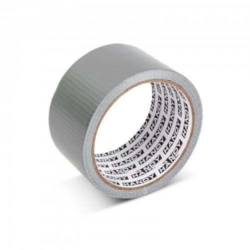 Obecná lepicí páska – s textilními vlákny – stříbrná – 10 m x 48 mm