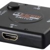 HDMI přepínač rozbočovač 3portový HDMI přepínač