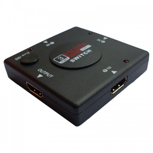 HDMI přepínač rozbočovač 3portový HDMI přepínač