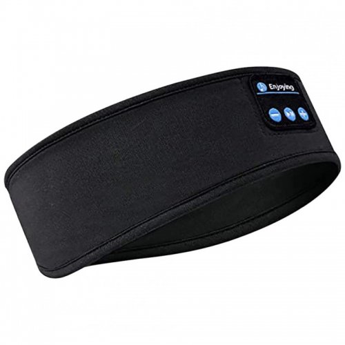 Bluetooth hudobný čelenka, čierna