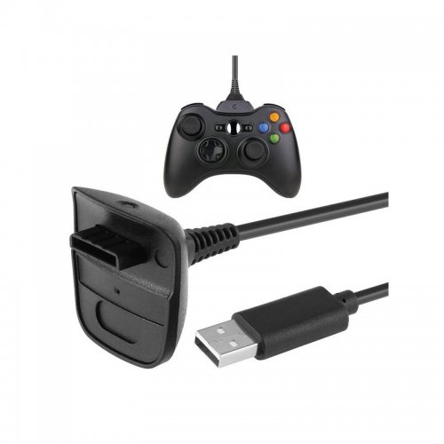 USB nabíjecí kabel pro ovladač Xbox 360 – herní kabel, příslušenství pro Xbox, nabíjecí kabel pro ovladač, USB nabíjecí kabel pro Xbox 360