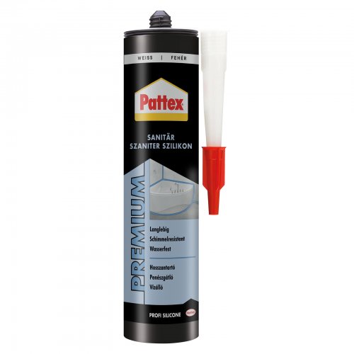 Sanitární silikon - bílý - 280 ml