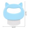 Kartáč na kočičí chlupy, hřeben