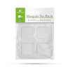 Opravná záplata na síť proti hmyzu – 10 x 10 cm – bílá – 4 ks / balení